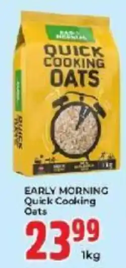 Early Morning Quick Cooking Oats