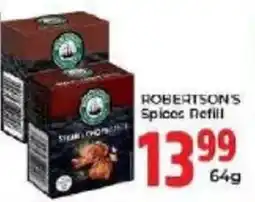Elite Power Trade Cash & Carry Robertson's Spices Refill offer