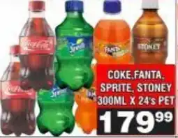 Advance Cash n Carry Coke, Fanta, Sprite, Stoney offer