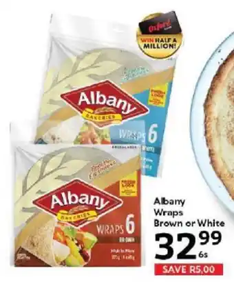 Oxford Freshmarket Albany Wraps Brown or White offer