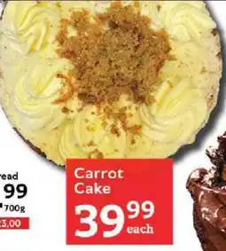 Oxford Freshmarket Carrot Cake offer