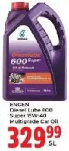 Elite Power Trade Cash & Carry ENCEN Diesel Lube 600 Super 15W-40 Multigrade Car Oil offer