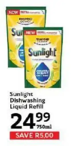 Oxford Freshmarket Sunlight Dishwashing Liquid Refill offer