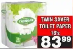 Advance Cash n Carry TWIN SAVER TOILET PAPER offer