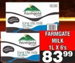 Advance Cash n Carry Farmgate long life milk full cream offer
