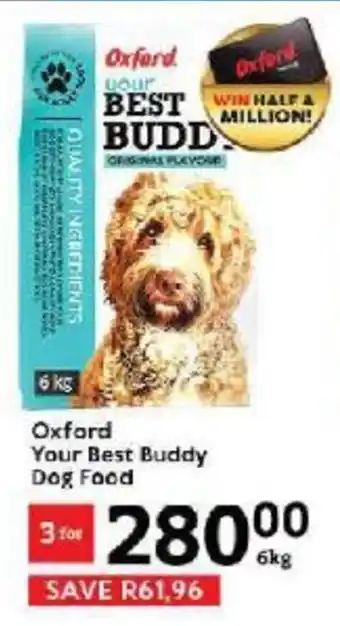 Oxford Freshmarket Oxford Your Best Buddy Dog Food offer