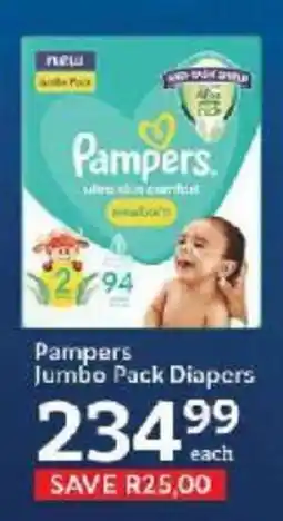 Oxford Freshmarket Pampers Jumbo Pack Diapers offer