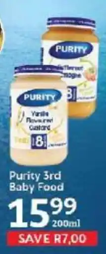 Oxford Freshmarket Purity 3rd Baby Food offer