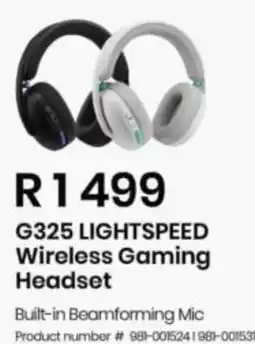 Computer Mania G325 LIGHTSPEED Wireless Gaming Headset offer