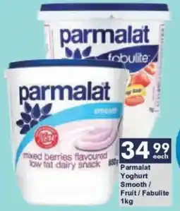 President Hyper Parmalat Yoghurt Smooth / Fruit / Fabulite offer