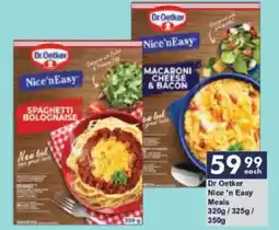 President Hyper Dr Oetker Nice 'n Easy Meals offer
