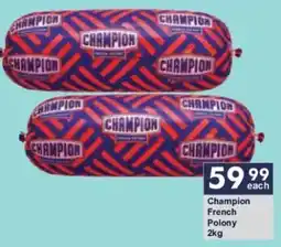 President Hyper Champion French Polony offer