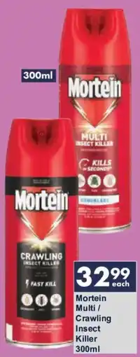 President Hyper Mortein Multi/ Crawling Insect Killer offer