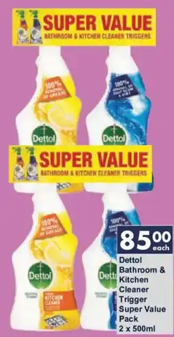 President Hyper Dettol Bathroom & Kitchen Cleaner Trigger offer