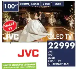 President Hyper JVC QLED TV offer