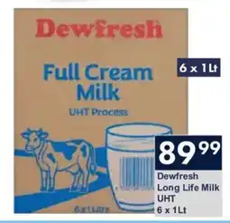 President Hyper Dewfresh Long Life Milk UHT offer