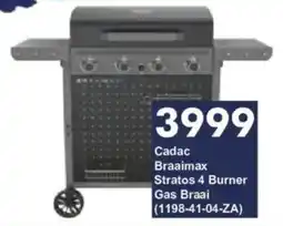 President Hyper Cadac Braaimax Stratos 4 Burner Gas Braai offer