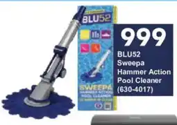 President Hyper BLU52 Sweepa Hammer Action Pool Cleaner offer