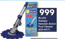 President Hyper BLU52 Sweepa Hammer Action Pool Cleaner offer