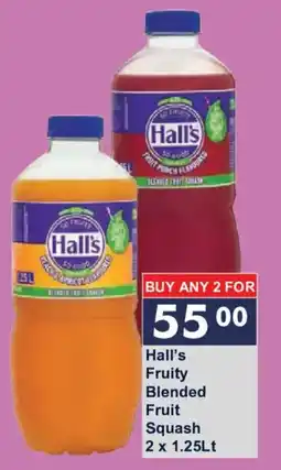 President Hyper Hall's Fruity Blended Fruit Squash offer