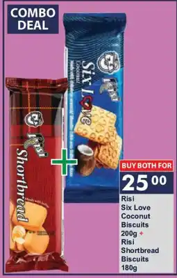 President Hyper Risi Six Love Coconut Biscuits + Risi Shortbread Biscuits offer