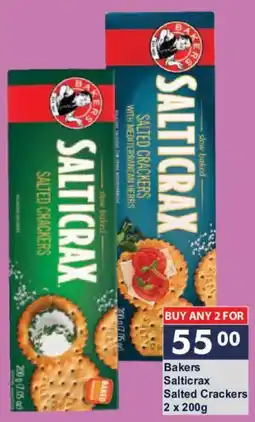 President Hyper Bakers Salticrax Salted Crackers offer
