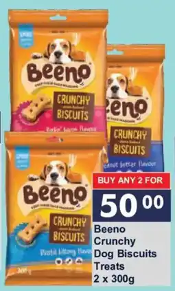 President Hyper Beeno Crunchy Dog Biscuits offer