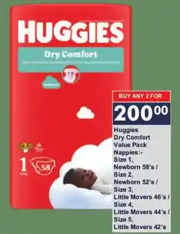 President Hyper Huggies Dry Comfort offer