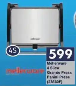 President Hyper Mellerware 4 Slice Grande Press offer