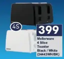 President Hyper Mellerware 4 Slice Toaster offer