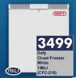President Hyper Defy Chest Freezer White offer