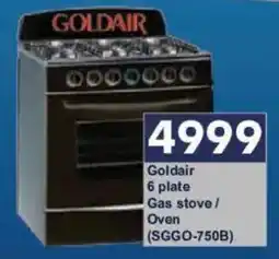 President Hyper Goldair 6 plate Gas stove / Oven offer