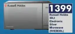 President Hyper Russell Hobbs Electronic Silver Microwave offer