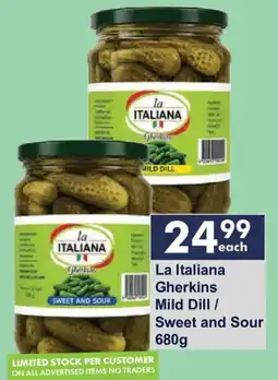 President Hyper La Italiana Gherkins offer