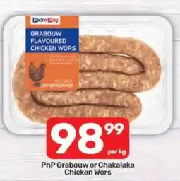 Pick n Pay Hypermarket PnP Grabouw or Chakalaka Chicken Wors offer
