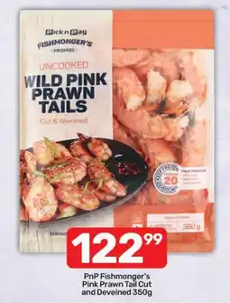 Pick n Pay Hypermarket PnP Fishmonger's Pink Prawn Tail Cut and Deveined offer