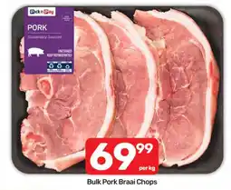 Pick n Pay Hypermarket Bulk Pork Braai Chops offer