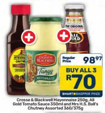 Crosse & Blackwell Mayonnaise Assorted