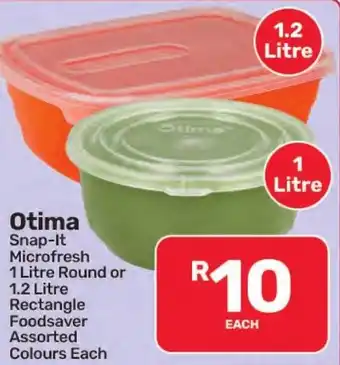 Otima Snap-It Microfresh Foodsaver Assorted