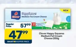 Pick n Pay Hypermarket Clover Happy Squares Medium Fat Cream Cheese offer