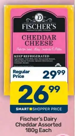 Pick n Pay Hypermarket Fischer's Dairy Cheddar Assorted offer