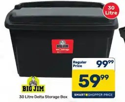 Pick n Pay Hypermarket BIG JIM 30 Litre Delta Storage Box offer