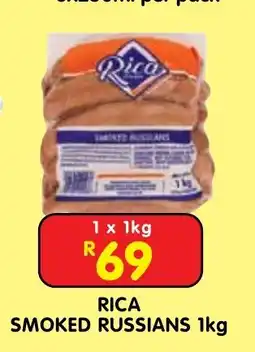 Shoprite Rica Smoked Russians offer