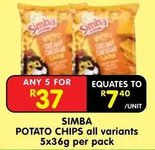 SIMBA POTATO CHIPS