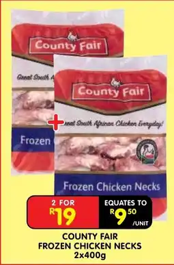 Shoprite County Fair Frozen Chicken Necks offer