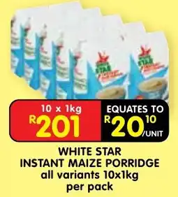Shoprite White Star Instant Maize Porridge offer