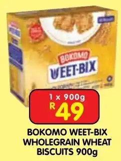 Shoprite BOKOMO WEET-BIX WHOLEGRAIN WHEAT BISCUITS offer