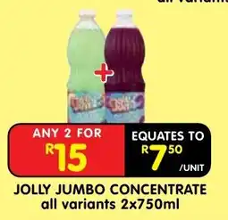 Shoprite Jolly Jumbo Concentrate offer