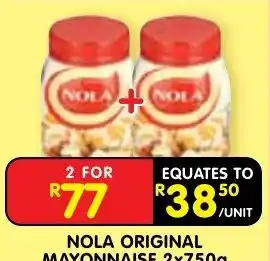 Shoprite NOLA ORIGINAL MAYONNAISE offer
