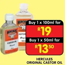 Shoprite HERCULES ORIGINAL CASTOR OIL offer